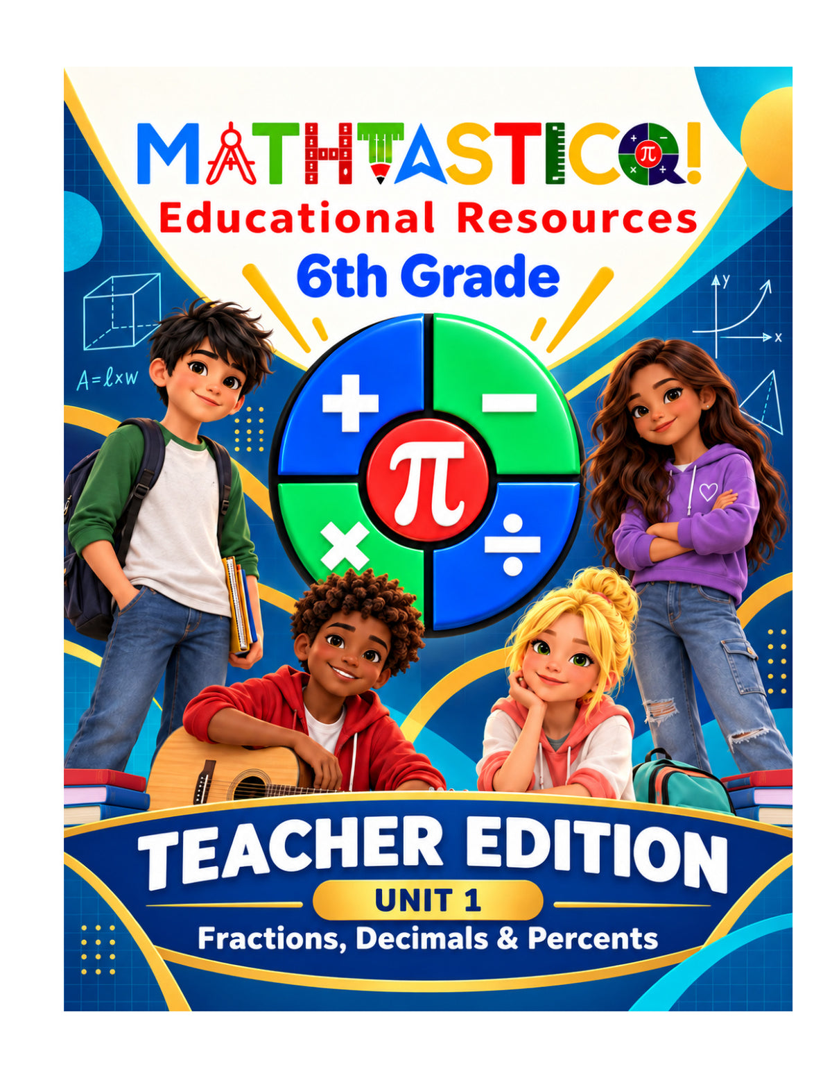 Mathtastico Grade 6 Unit 1 Teacher Edition (2026)